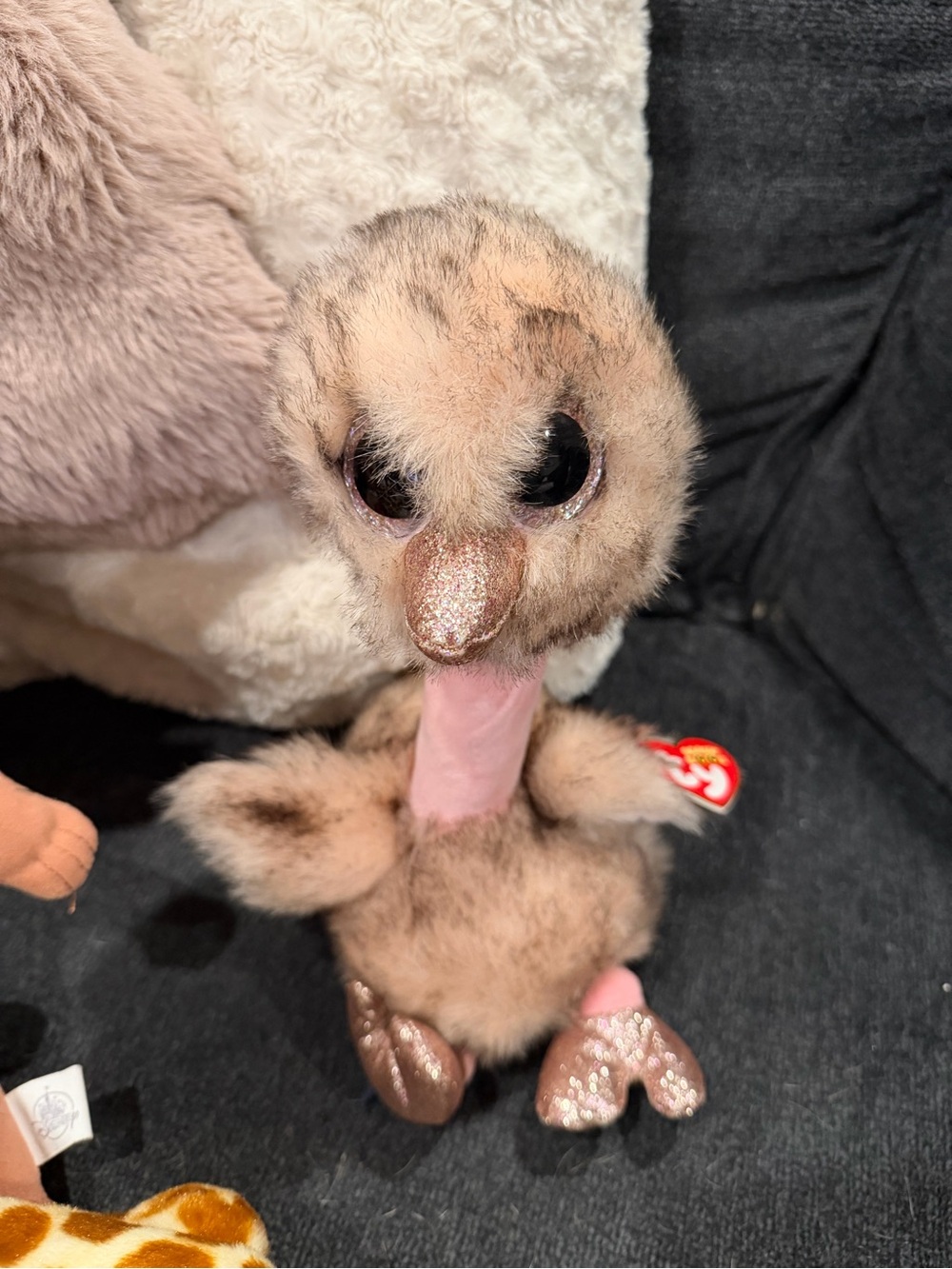 TY Beanie Boo Henna the Ostrich